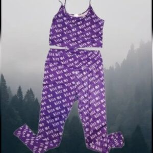 Bite Me Vampire Athletic Apparel set